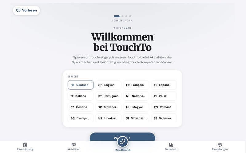 TouchTo Screenshot