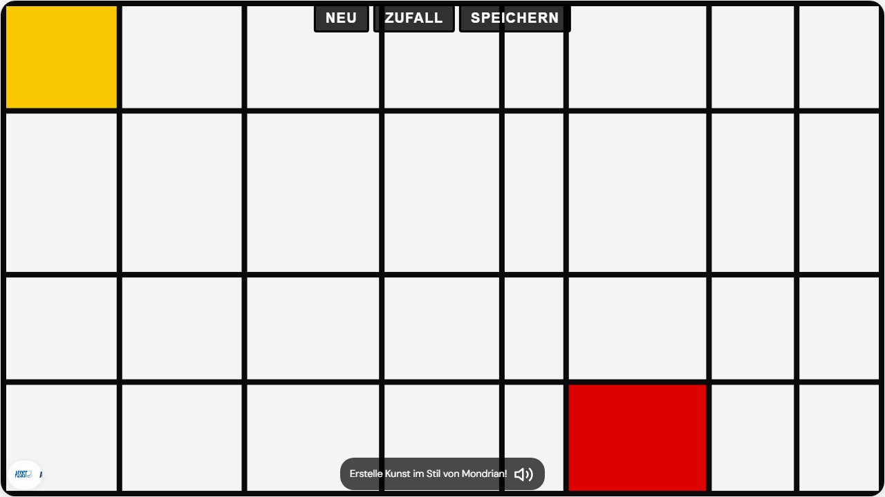 Mondrian Kunst-App