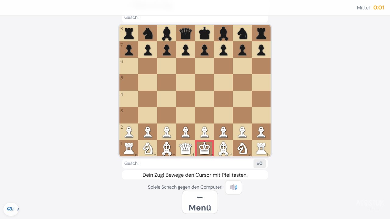 Schach Spielfeld